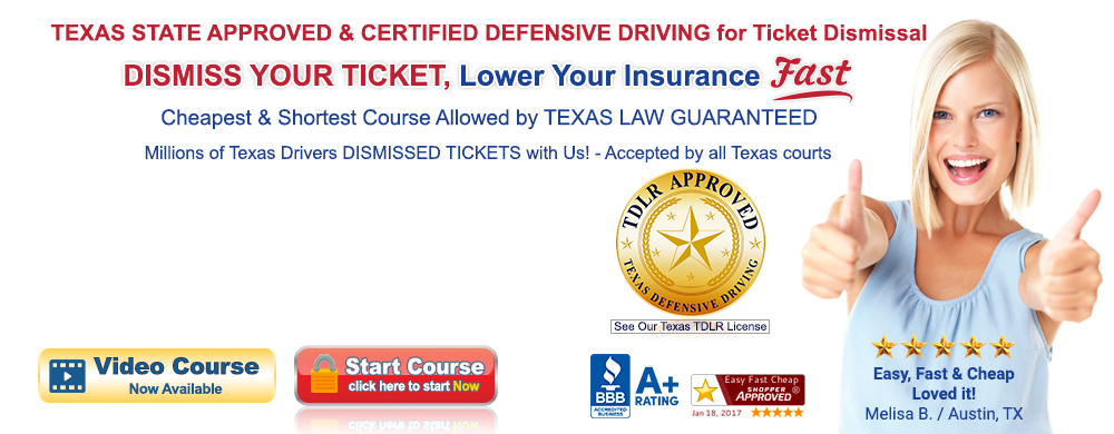 Texas approved defensive driving online